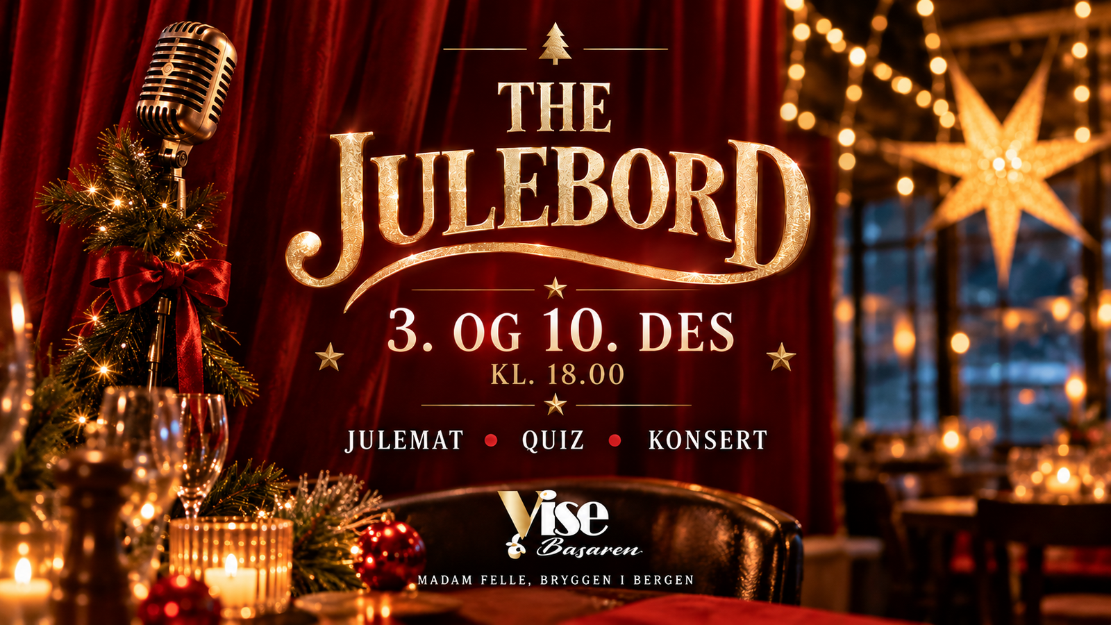 Bilde for arrangement THE JULEBORD