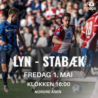 Event image OBOS-ligaen: Lyn - Stabæk