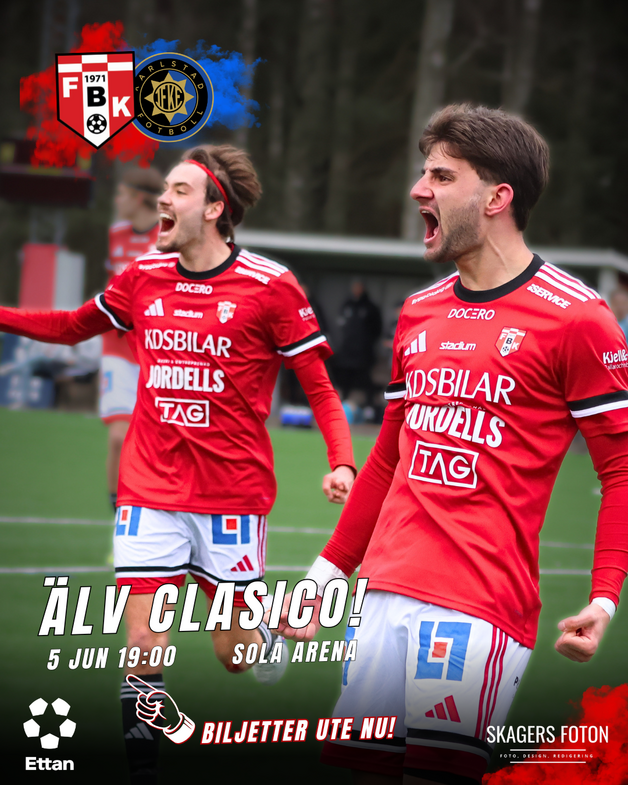 Event image Älv Classico - derbydags: FBK Karlstad vs. IF Karlstad på Sola Arena!