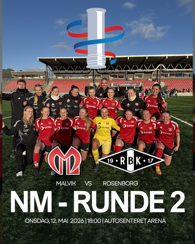 Event image Malvik - Rosenborg NM 2026