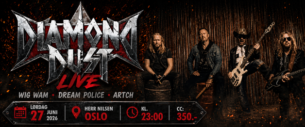 Event image Diamond Dust: Mennene bak hitsene – tett på, rått og ekte