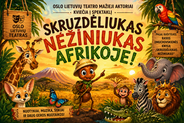 Event image Skruzdėliukas Nežiniukas Afrikoje!