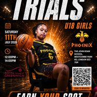Event image Greenwich Phoenix U18 Girls NBL Trials 2026