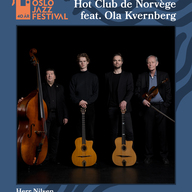 Event image Hot Club de Norvège feat. Ola Kvernberg | Oslojazz 2026