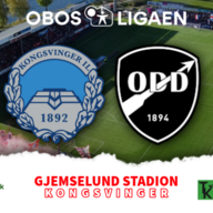 Event image KONGSVINGER - ODD | OBOS-LIGAEN 2026