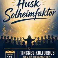 Event image Husk Solheimfaktor - Midtsommerkonsert med Solheimkoret