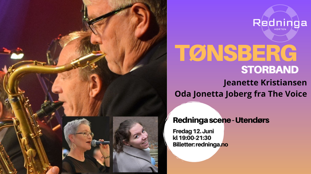 Event image Tønsberg Storband M/ Oda Jonetta Joberg og Jeanette Kristiansen