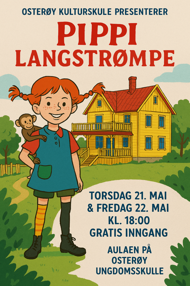 Event image Familiemusikalen Pippi Langstrømpe