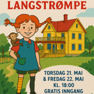 Event image Familiemusikalen Pippi Langstrømpe