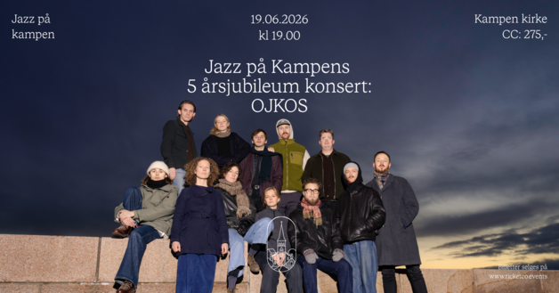 Event image Jazz på Kampens 5 årsjubileum konsert: OJKOS