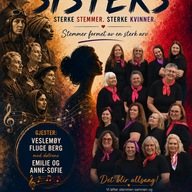 Event image SISTERS - Sterke stemmer. Sterke kvinner. 