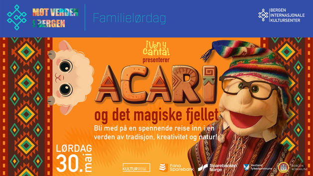 Event image Møt verden i Bergen - FamilieLørdag 30.mai 2026