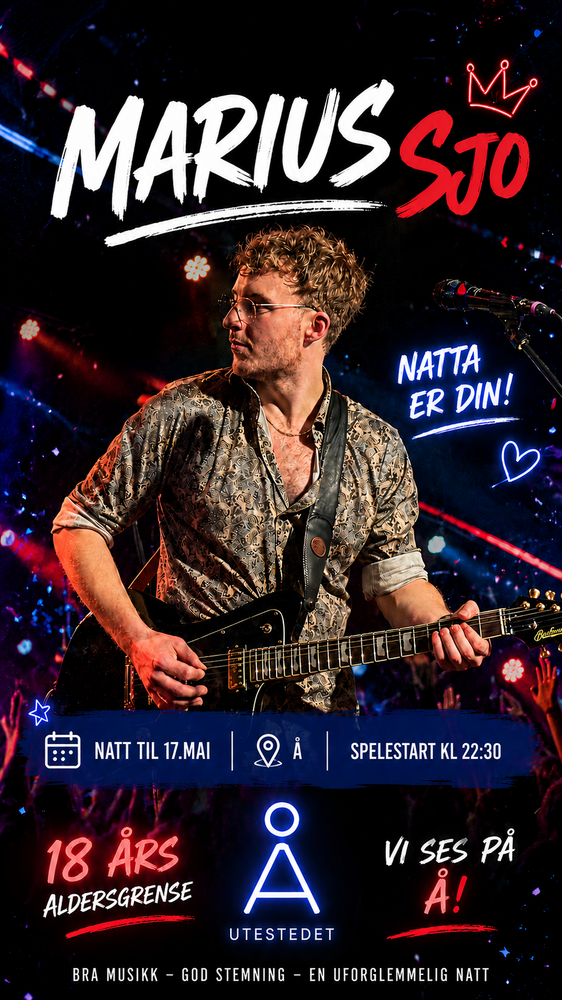 Event image Marius Sjo - Historisk Kveld på [Å]