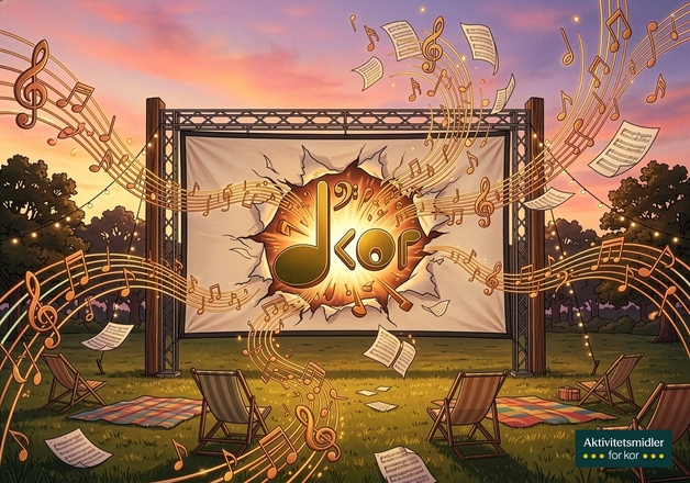 Event image Sommerkonsert DKor 16 juni - Magiske låter fra lerretet - Stabekk kino 