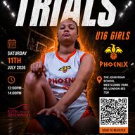 Event image Greenwich Phoenix U16 Girls NBL Trials 2025