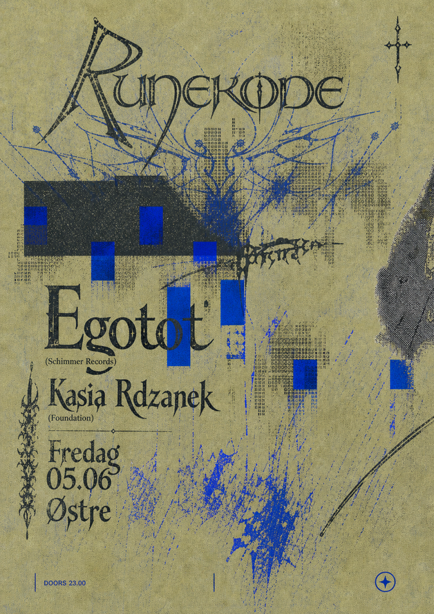 Event image Runekode pres. EGOTOT (Schimmer Records) og Kasia Rdzanek