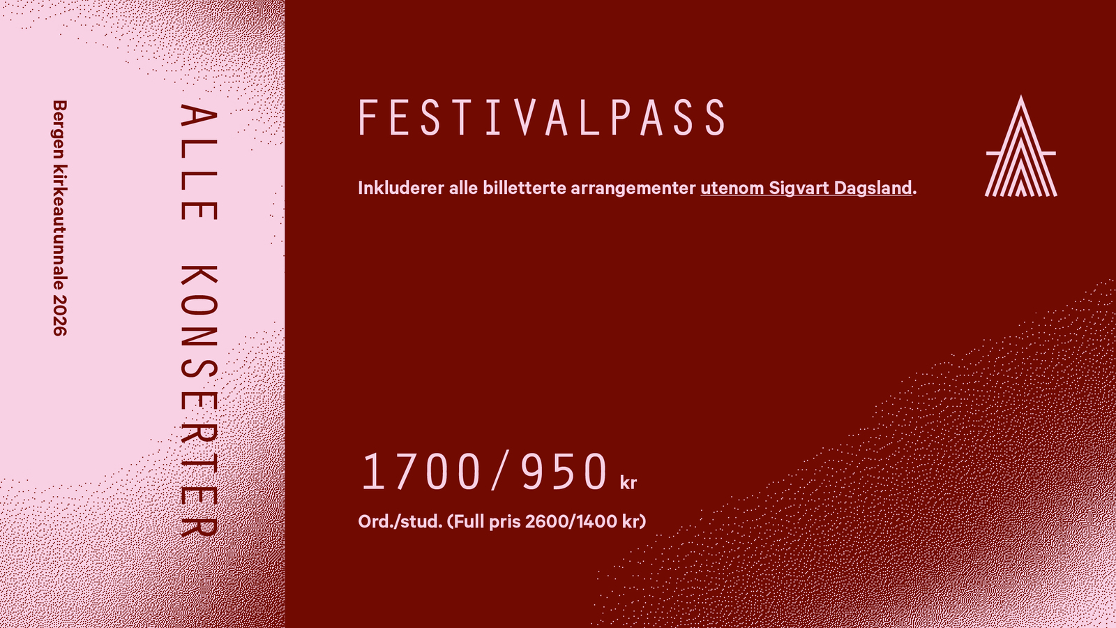 Event image Festivalpass – Bergen kirkeautunnale 2026