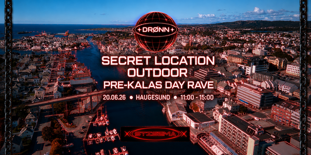 Event image SECRET LOCATION OUTDOOR DAY RAVE HAUGESUND