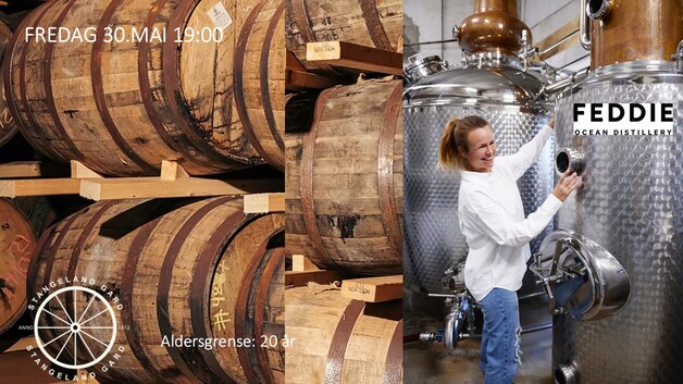 Event image Sjømat & Drinker med Feddie Distillery