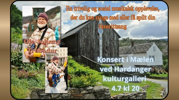 Event image Konsert med trubadur Ole Johnny