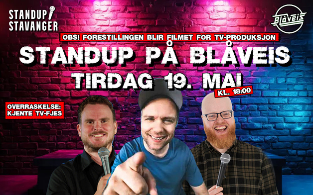 Event image Show på Blåveis - 19. mai