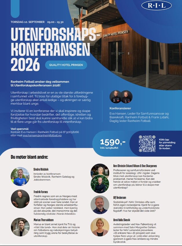 Event image Utenforskapskonferansen 2026