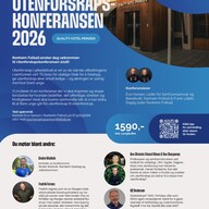 Event image Utenforskapskonferansen 2026