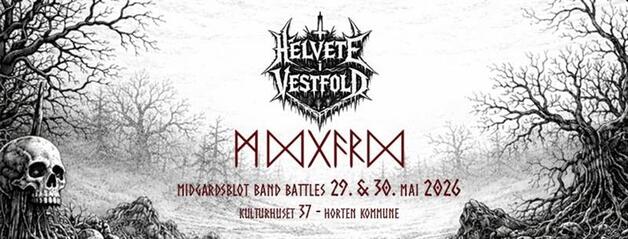 Event image Helvete i Vestfold: Midgardsblot Band Battles // Lørdag 30. mai