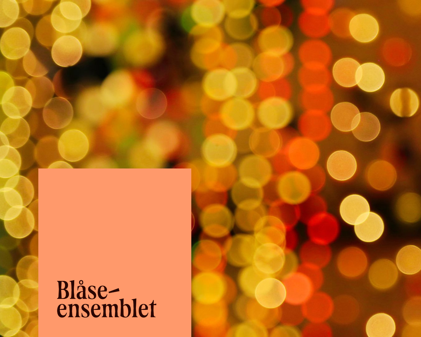 Blåseensemblet og Tuva Syvertsen – Julekonsert