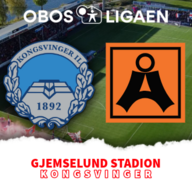 Event image KONGSVINGER - ÅSANE | OBOS-LIGAEN 2026