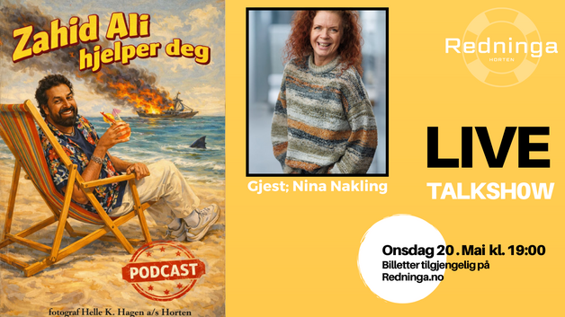 Event image Zahid Ali Hjelper deg - Nina Nakling