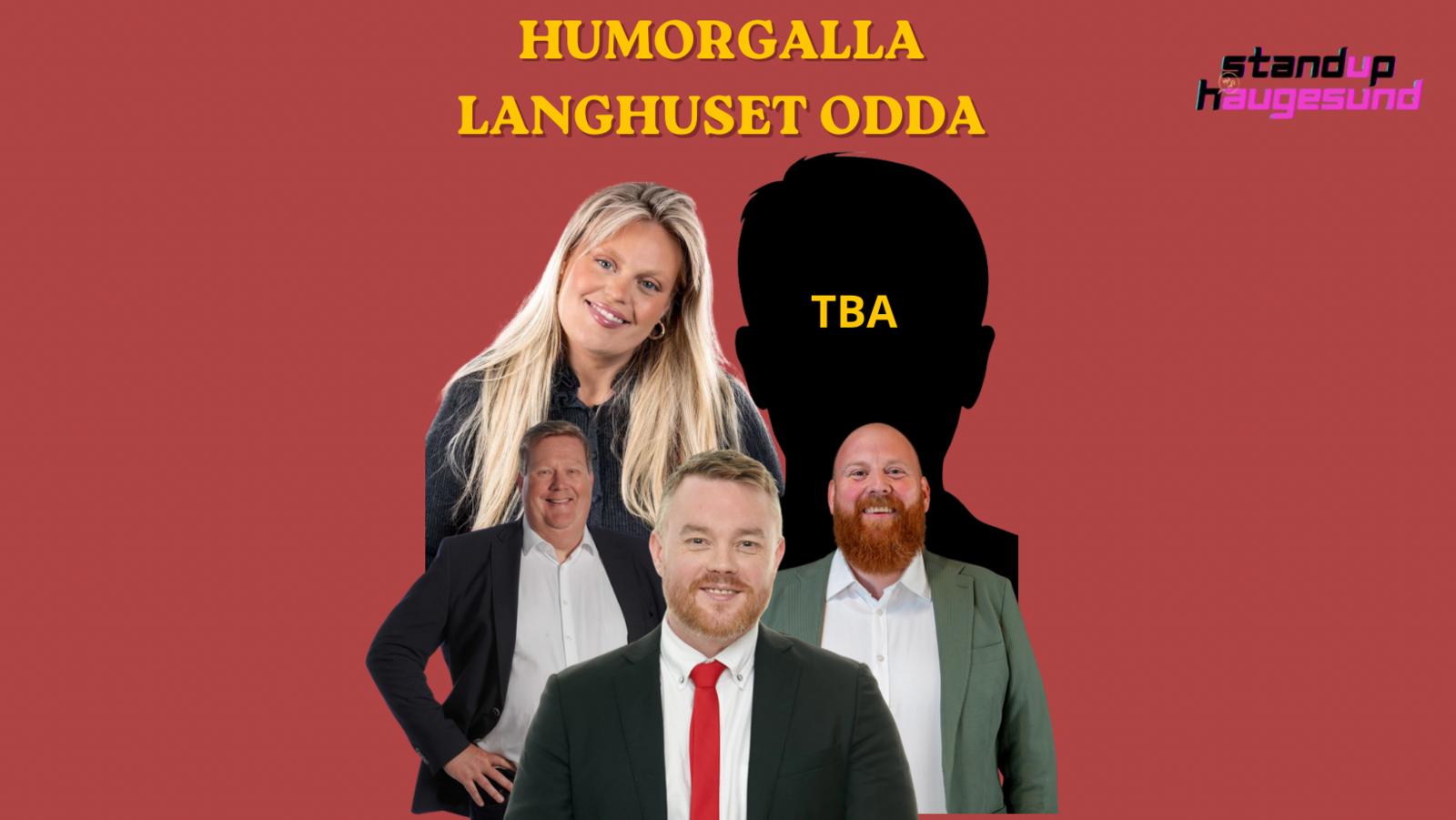 Event image UTSOLGT! Humorgalla i Langhuset - Odda
