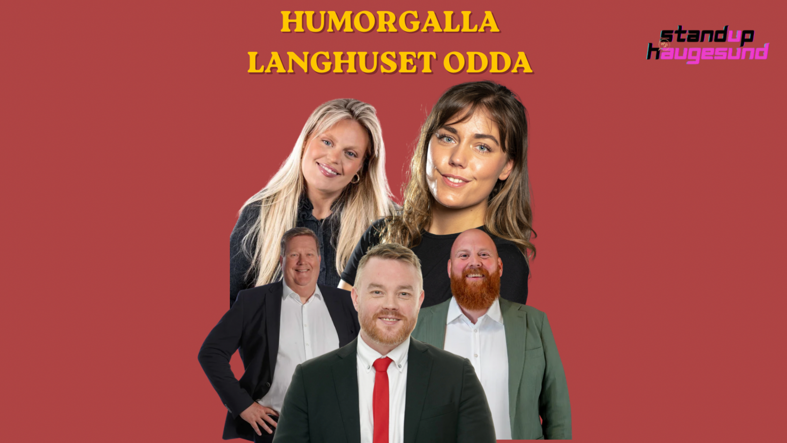 Event image UTSOLGT! Humorgalla i Langhuset - Odda