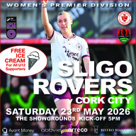 Event image Sligo Rovers Women Vs. Cork City Women
