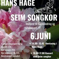 Event image Sommarkonsert "Uti vår hage"