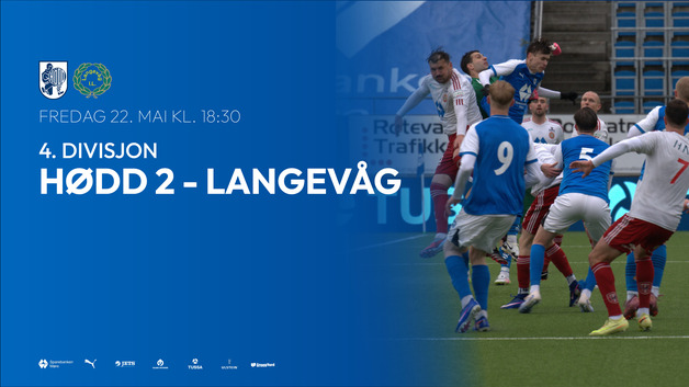 Event image 4. divisjon: Hødd 2 - Langevåg
