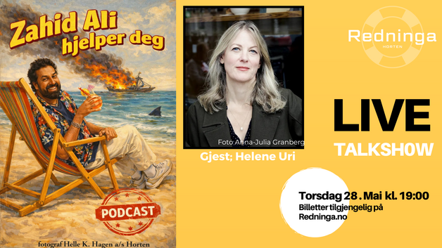 Event image Zahid Ali Hjelper deg - Helene Uri