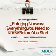 Event image NBCC Webinar- Entering Norway: Everything You Need to Know Before You Start