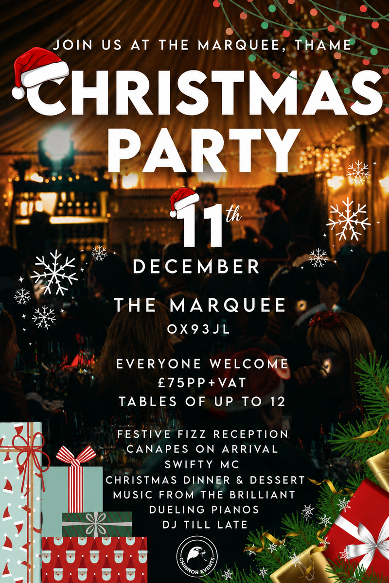 Event image Christmas Party, The Marquee - Thame 