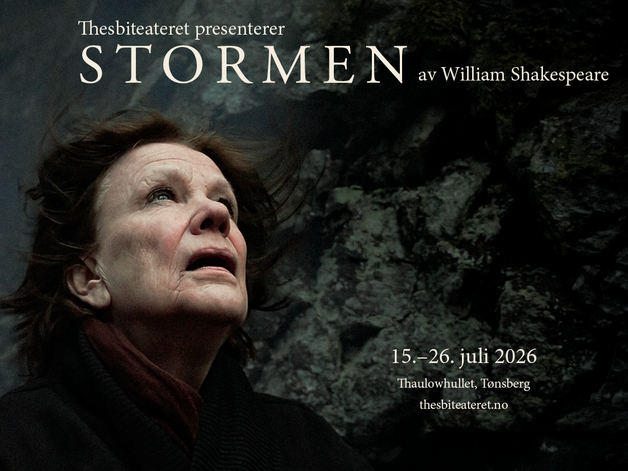 William Shakespeares «Stormen» · Siste forestilling 26.juli