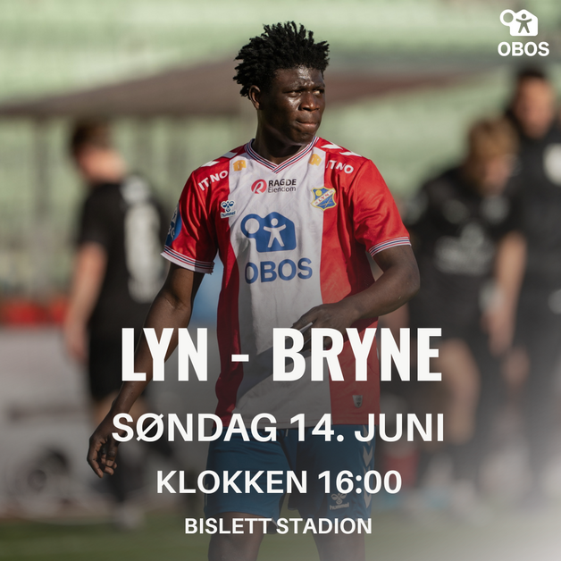 Event image OBOS-ligaen: Lyn - Bryne