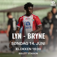 Event image OBOS-ligaen: Lyn - Bryne