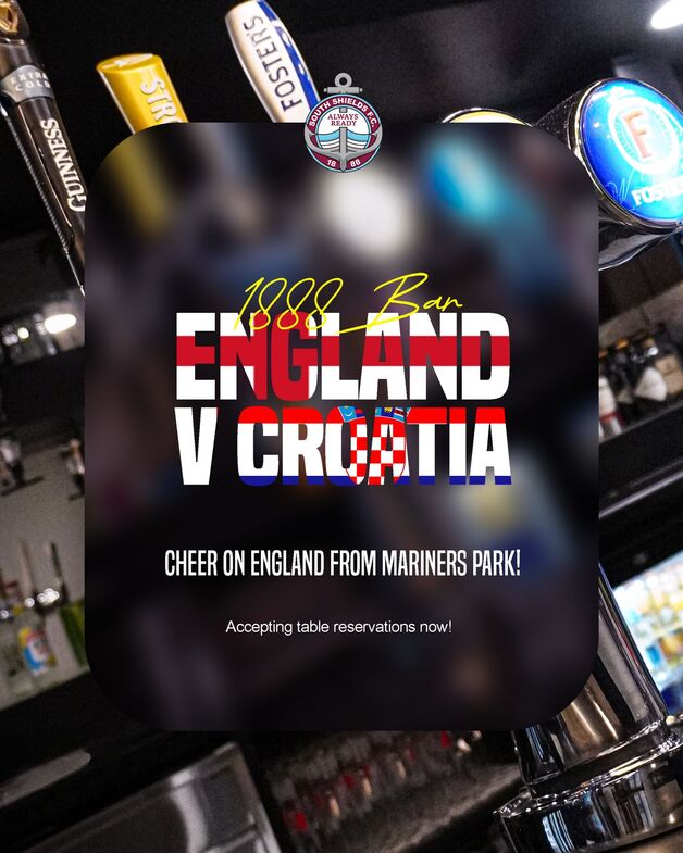 Event image World Cup Watch Along! England v Croatia, Group Stage Fixture