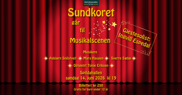 Event image Sundkoret går til musikalscenen!