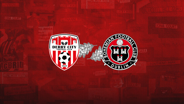 Event image Derry City FC v Bohemians - HOME SUPPORTERS