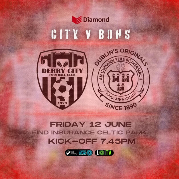 Event image Derry City FC v Bohemians - HOME SUPPORTERS