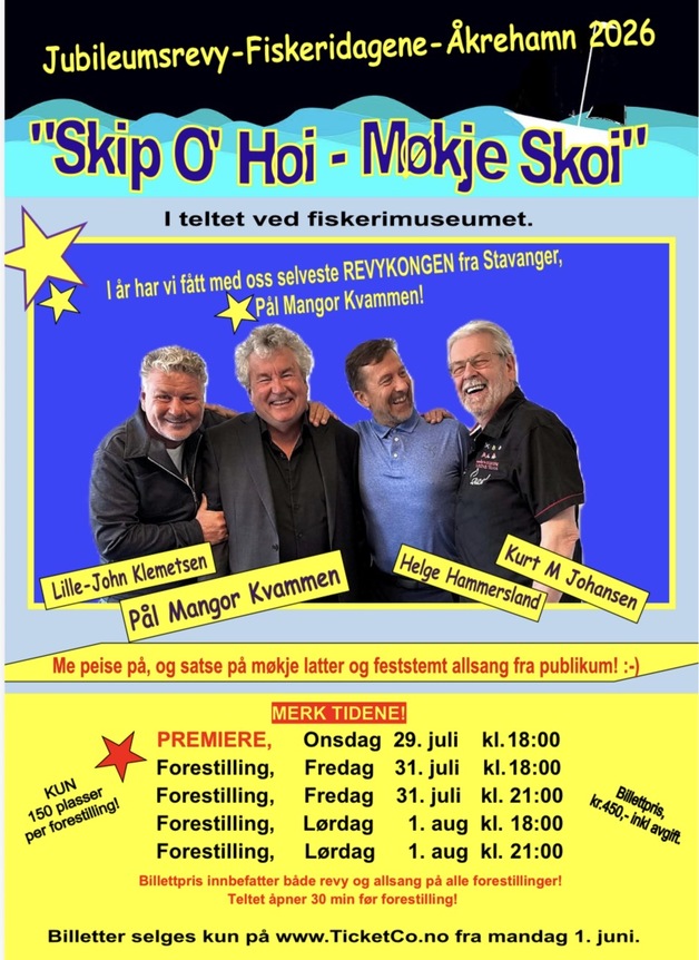 Event image "Skip O' Hoi - Møkje Skoi!"