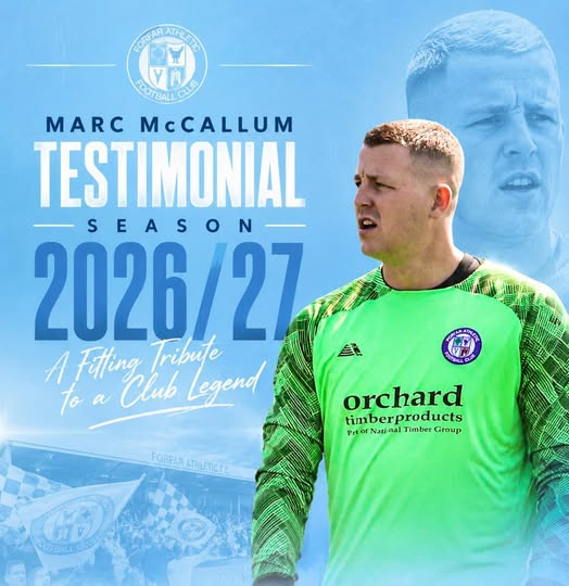 Event image Marc McCallum Testimonial - Forfar Athletic v Montrose
