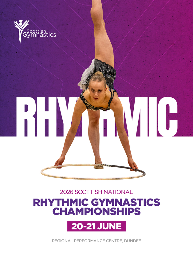 Event image Scottish Gymnastics 2026 Scottish National Rhythmic Gymnastics Championships