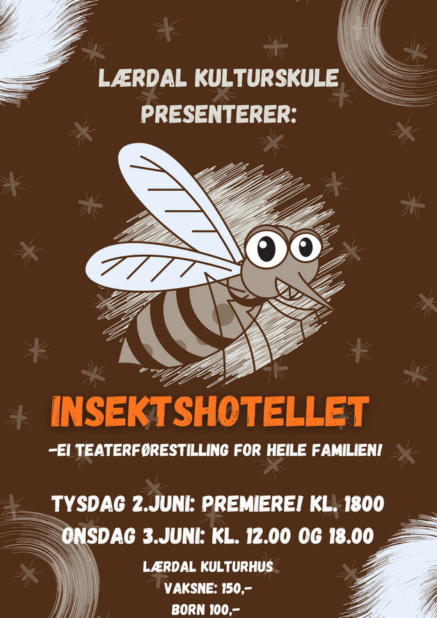 Event image Lærdal kulturskule: Insektshotellet // Lærdal kulturhus